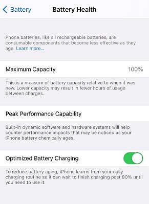 Menjaga Battery Health Iphone